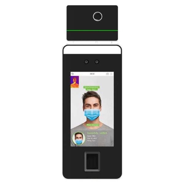 顔認証デバイスSpeedFaceSeries TI 非接触で体温とマスクを検知可能な顔＆手のひら認証...