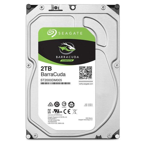 シーゲイト BarraCuda 5400シリーズ 3.5inch SATA 6Gb/s 2TB 54...