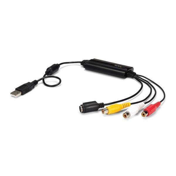 USB接続ビデオキャプチャーケーブル S端子&amp;コンポジット-USB 2.0 ビデオキャプチャーユニッ...