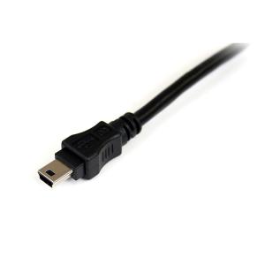 30cm USB Y字給電ケーブル USB A...の詳細画像3