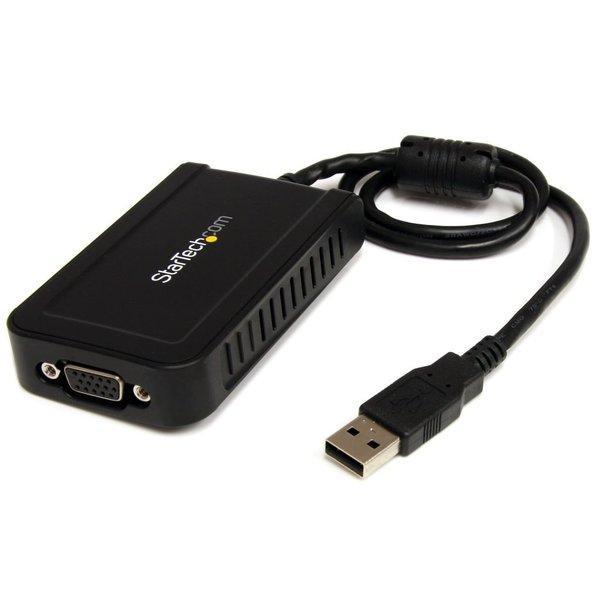 USB-VGA外付けマルチディスプレイアダプタ USB 2.0 A オス-VGA アナログRGB (...