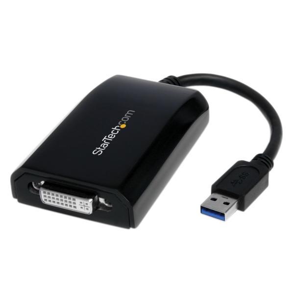 USB 3.0-DVI  VGA変換アダプタ 外付けディスプレイ増設アダプタ USB3.0 A(オス...