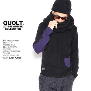 60%OFF クオルト quolt ブランド GLUE KNIT-SEW TEE ニットソー