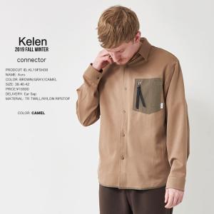 60%OFF KELEN ケレン ZIP POCKET SHIRT Avro 長袖シャツ｜accept-himeji