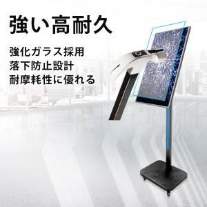 保証付 移動式 デジタルサイネージ 32インチ...の詳細画像5