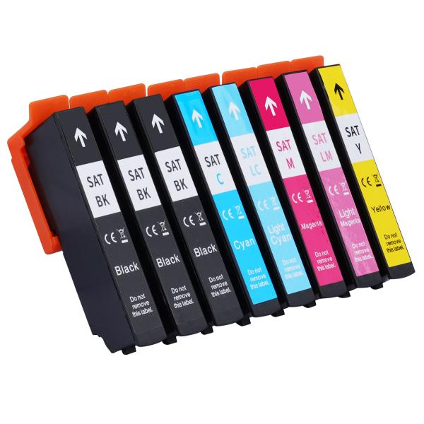 EPSON エプソン プリンターインク 互換 SAT インクカートリッジ 8本セット EP-712A...