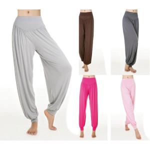 あすつく ヨガ ピラティスパンツ サルエル パ...の詳細画像2