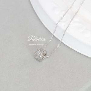 ネックレス レディース 華奢 極細 ジルコニア...の詳細画像1