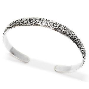 Freestyle（フリースタイル） ブラックスター シルバー ブレスレット