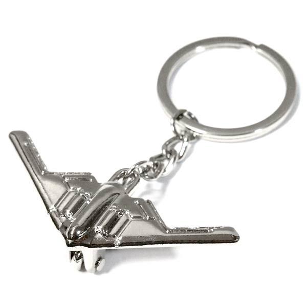 B-2 ステルス 爆撃機 スピリット アメリカ 空軍 飛行機 車輪 鍵 キーホルダー キーリング