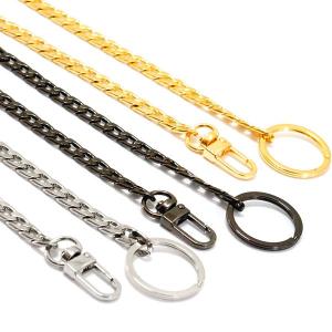 喜平チェーン 鎖 シンプル 財布 鍵 ストリート ヒップホップ