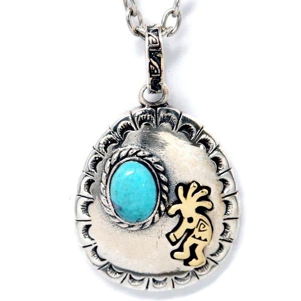 アースデザイン インディアンジュエリー ターコイズ ココペリ 精霊 ウォーター 水 レインクラウド ...