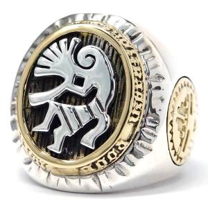 Indian Jewelry インディアンジュエリー リング ココペリ 精霊