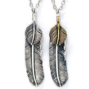 Indian Jewelry 2連 フェザー(羽)モチーフ 2パーツドロップデザイン