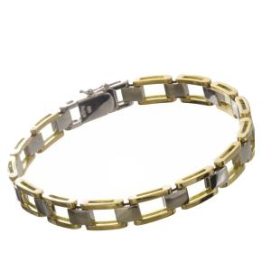 GUCCI（グッチ） ダブルロープ ホエールテール ブレスレット シルバー