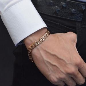 喜平 ブレスレット 18金 K18 メンズ ピン...の商品画像