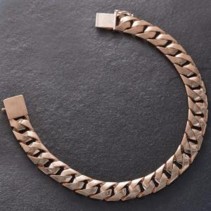 喜平 ブレスレット 18金 K18 メンズ ピ...の詳細画像2