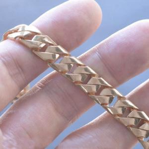 喜平 ブレスレット 18金 K18 メンズ ピ...の詳細画像4