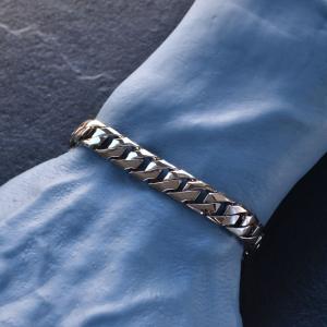 喜平 ブレスレット 18金 K18 メンズ ピ...の詳細画像5