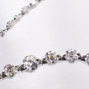 ダイヤモンド テニスネックレス 5カラット プ...の詳細画像4
