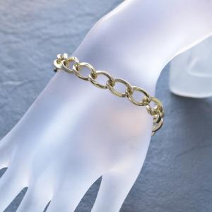 ブレスレット メンズ 18金 18k K18 ...の詳細画像1