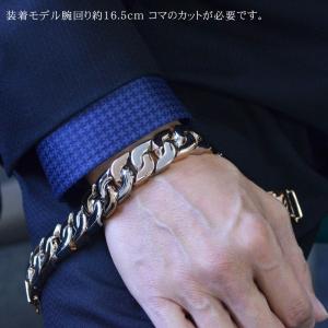 喜平ブレスレット 18金 K18 18K メン...の詳細画像3