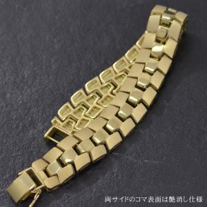 ブレスレット メンズ 18金 18k k18 ...の詳細画像1