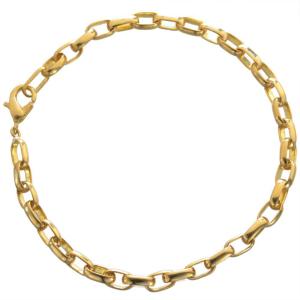 ブレスレット ユニセックス K24 純金ゴールド 24金 地金ストレッチ