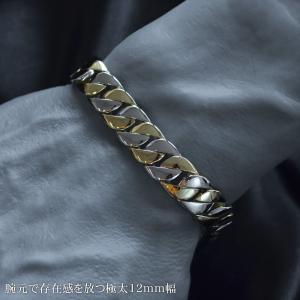 喜平ブレスレット 18金 K18 18K メン...の詳細画像1