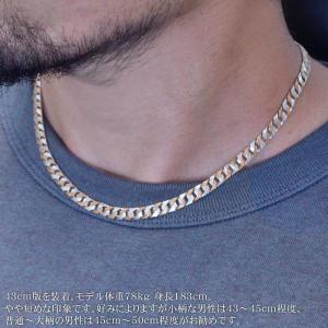喜平 ネックレス 18金 K18PG メンズ ...の詳細画像2