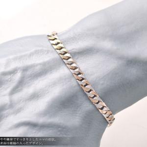 喜平ブレスレット 18金 K18PG メンズ ...の詳細画像1