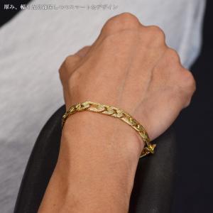 喜平 ブレスレット K18 18K 18金 メ...の詳細画像3