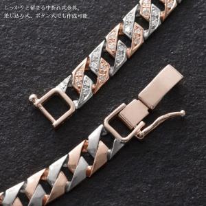 喜平 アンクレット メンズ チェーン K18P...の詳細画像4
