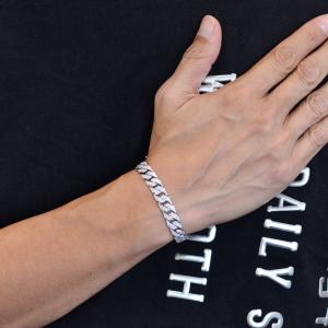 喜平 ブレスレット 18金 K18WG ホワイ...の詳細画像4