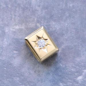 G-BALLER / ジーボーラー】K18 喜平ビーズ ダイヤモンド 喜平