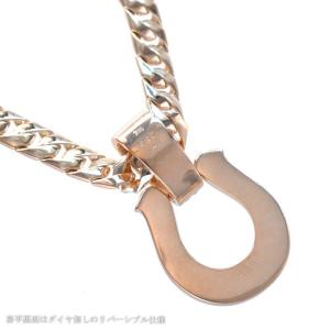 喜平 ネックレス 18金 ピンクゴールド ダイ...の詳細画像1