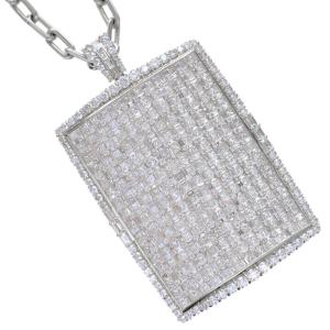 プラチナ メンズネックレス ダイヤモンド 20カ...の商品画像