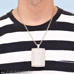 プラチナ メンズネックレス ダイヤモンド 20...の詳細画像3