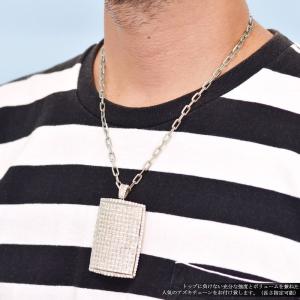 プラチナ メンズネックレス ダイヤモンド 20...の詳細画像4