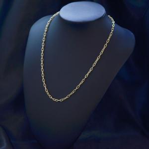 18金 あずきチェーン ネックレス メンズ K...の詳細画像5