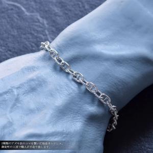 【GW限定特価】ブレスレット メンズ プラチナ...の詳細画像4
