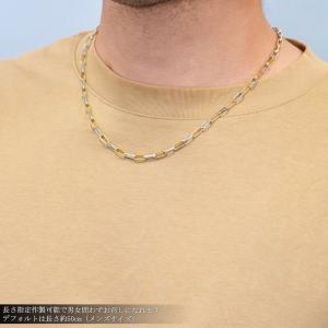 ネックレス メンズ 18金 K18 プラチナ ...の詳細画像2