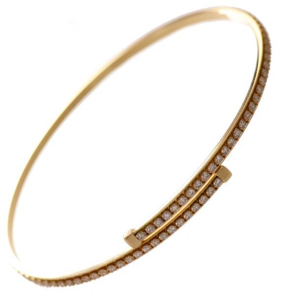 ブレスレット メンズ K18 18金 ゴールド ダイヤモンド 1.60カラット 形状記憶 フリーサイ...