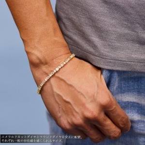 ブレスレット メンズ 18金 18k K18 ...の詳細画像2