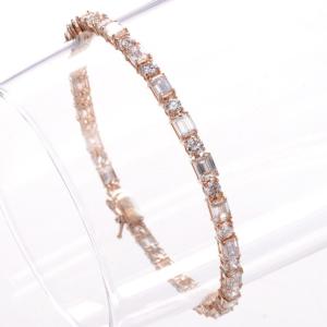 ブレスレット メンズ 18金 18k K18P...の詳細画像1
