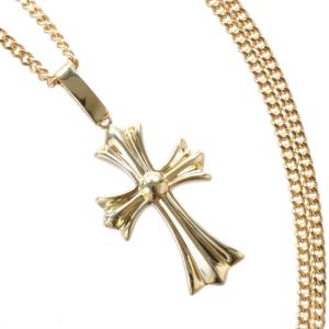ダブルクロスCHプラス ペンダントトップ　ネックレス CHROME HEARTS 銀座店 クロムハーツ ダブルCHプラス ペンダント トップ