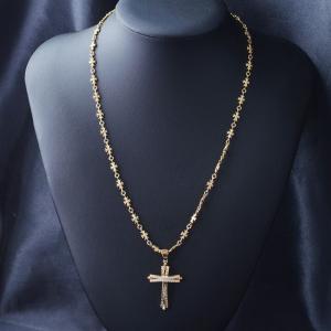 ネックレス メンズ クロス 十字架 ダイヤモン...の詳細画像2