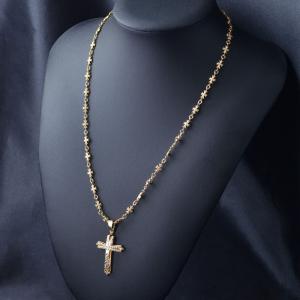 ネックレス メンズ クロス 十字架 ダイヤモン...の詳細画像3