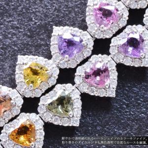 ネックレス レディース プラチナ ハートシェイ...の詳細画像5