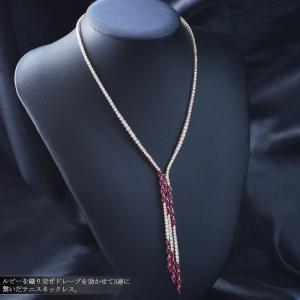レディース K18WG 18金 ホワイトゴール...の詳細画像1